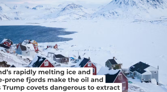 Greenland has large deposits of rare earth minerals along its coasts, but these are also geologically hazardous regions. Alex Hibbert/The Image Bank via Getty Images